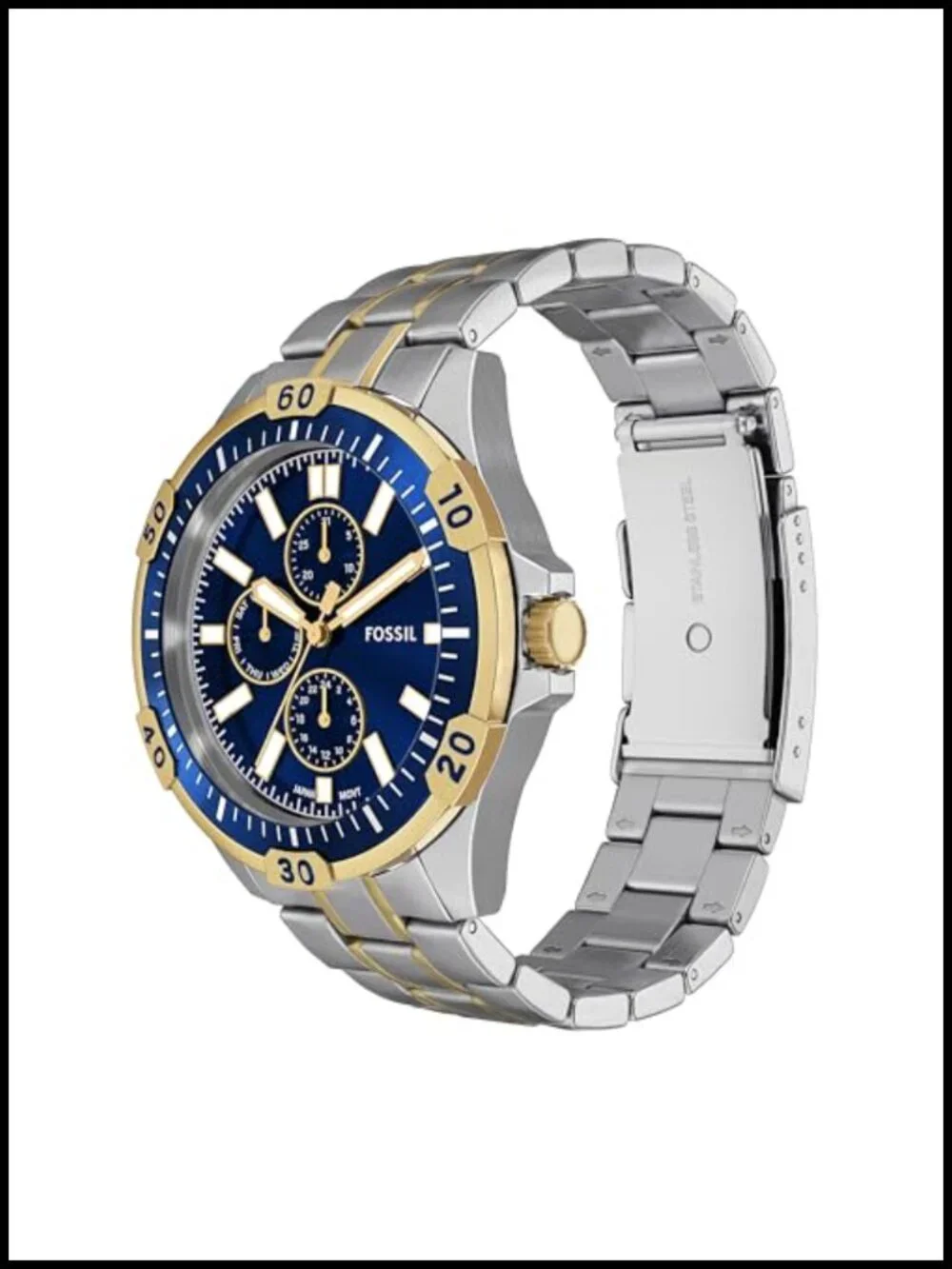 Fossil Garrett Multifunction Stainless Steel Watch for Men